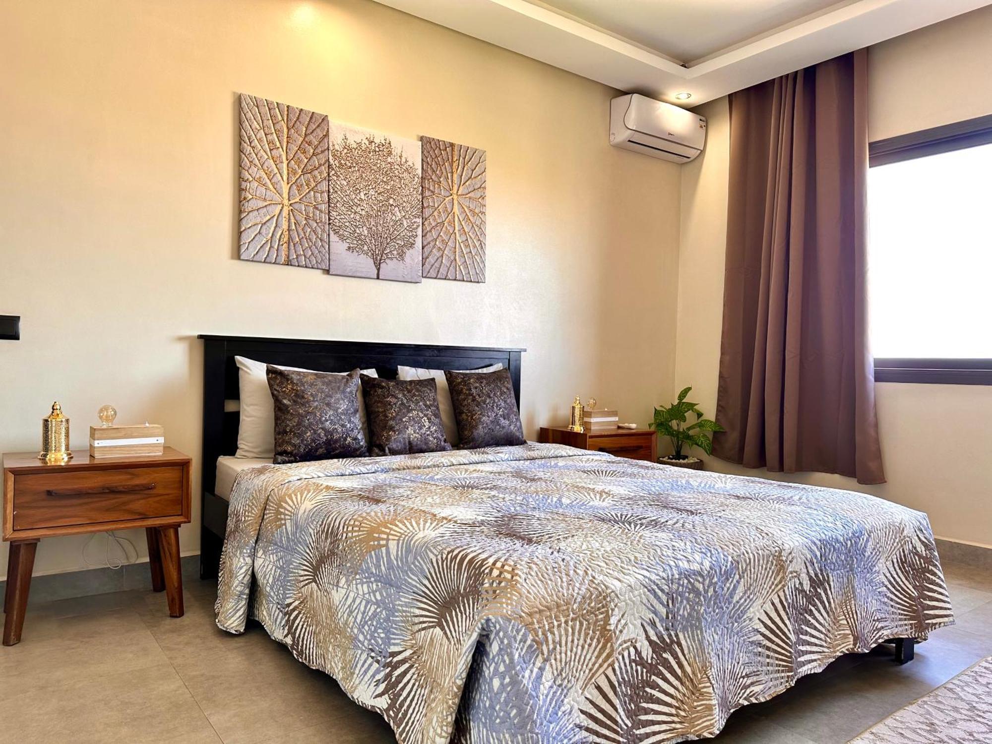 Moderne, Lumineux & Spacieux Avec Balcon -Central -Wifi-Smart Tv-Clim Marrakesh Buitenkant foto