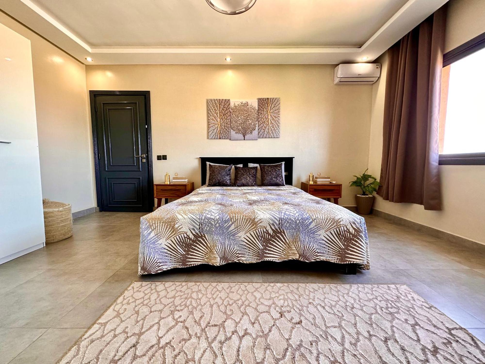 Moderne, Lumineux & Spacieux Avec Balcon -Central -Wifi-Smart Tv-Clim Marrakesh Buitenkant foto